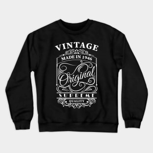 Vintage made in 1946 original supreme quality Crewneck Sweatshirt